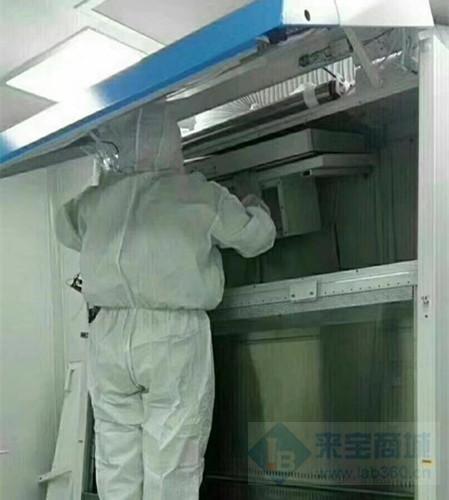 生物安全柜高效过滤器更换